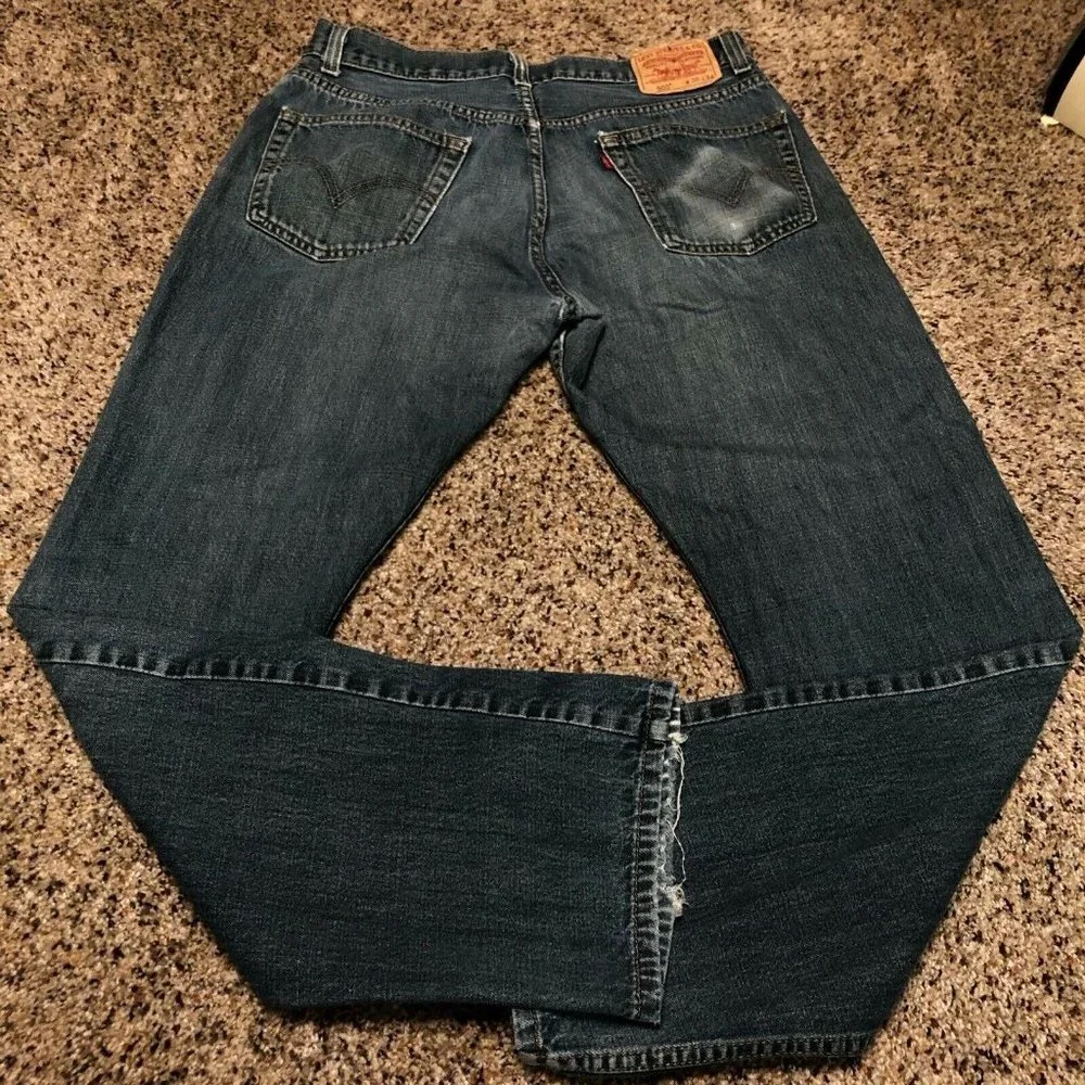 Levi's Men's 36x34 Straight Relaxed 505 Regular‎